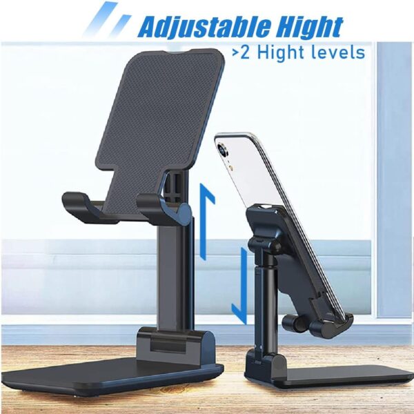Phone Holder for Desk, MT-6 Cell Phone Stand for Desk Universal Cellphone Stand Holder