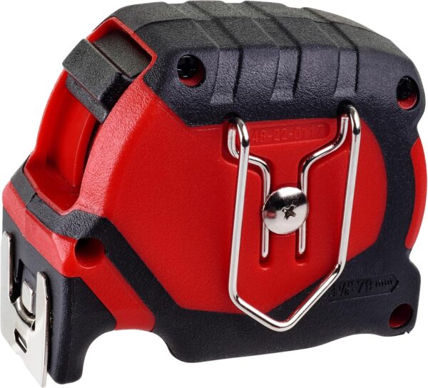 Milwaukee ‎4932464599 Premium Magnetic Tape Measure HP5Mg/27, Red/Black - Image 2